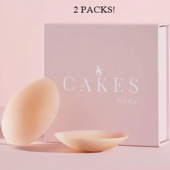2 Packs of Cake Body Nipple Covers - Honey - Itty Bitty - Picture 1 of 1